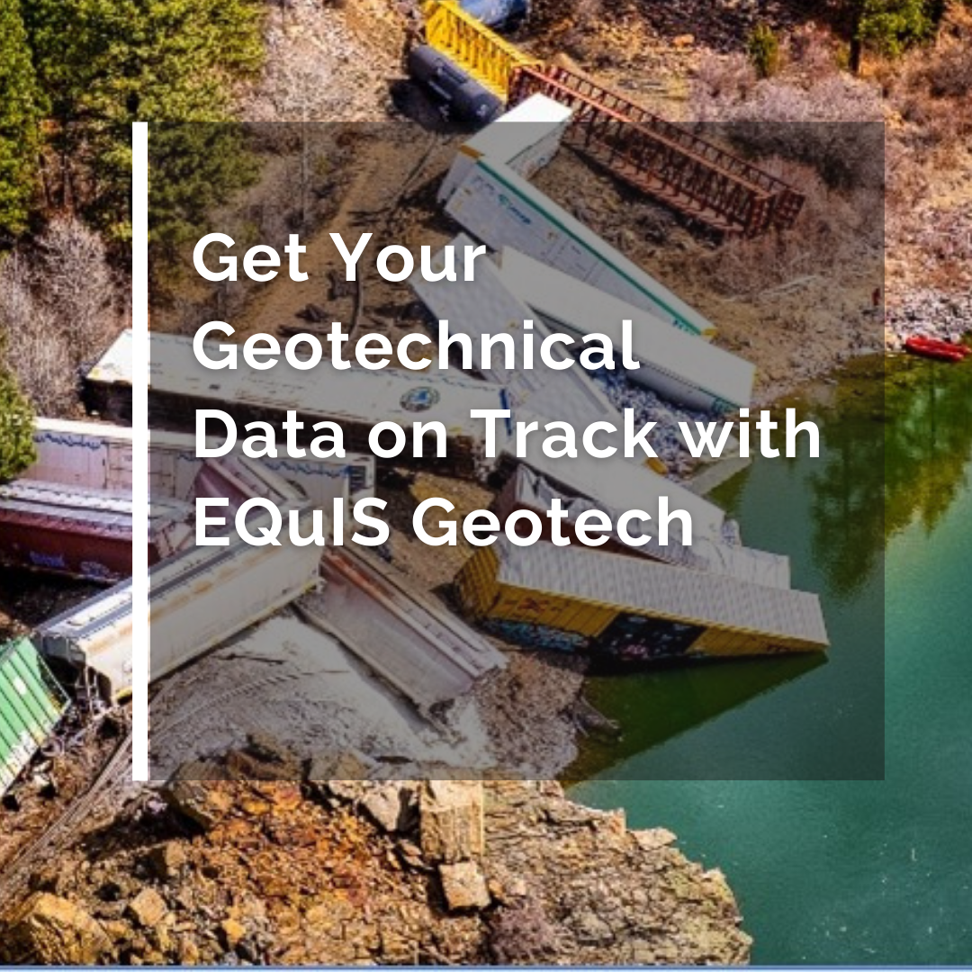 Get Your Geotechnical Data on Track