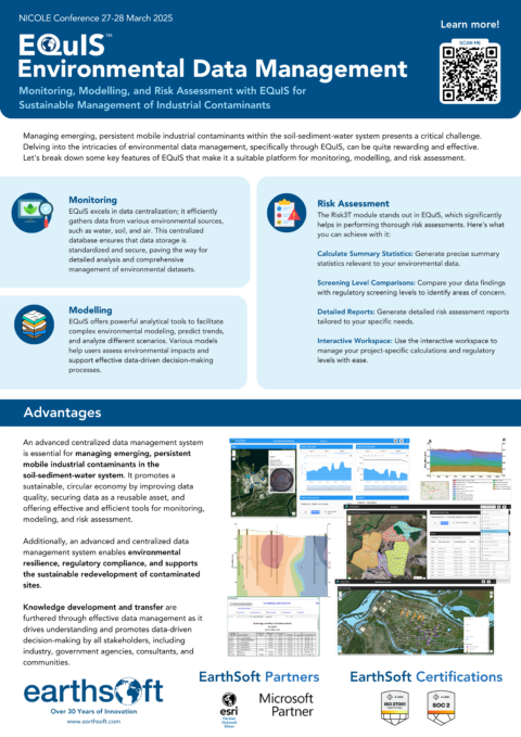 NICOLE Spring 2025 - EarthSoft, Inc. Environmental Data Management Software