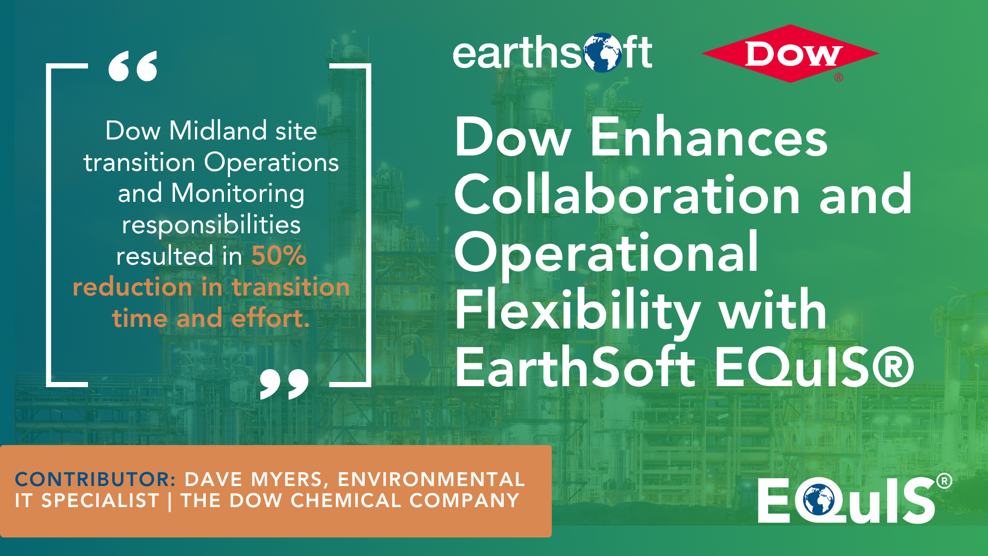 Digital Workflow EarthSoft, Eurofins, Dow